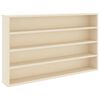 vidaXL Sieninis vitrina Sieninis Smėlio 60 x 8,5 x 37 cm