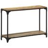 vidaXL Konsolinis staliukas, 110x30x75cm, perdirbtos medienos masyvas