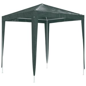 vidaXL Profesionali proginė palapinė, žalios spalvos, 2x2m