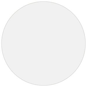 vidaXL Stalo apsauga, matinė, 60cm skersmens, 1,6mm, PVC