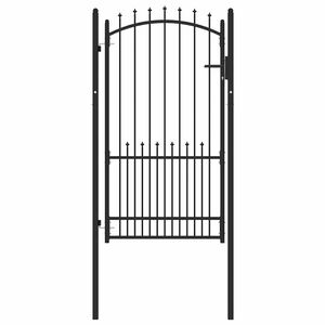 vidaXL Tvoros vartai su smailiais EMMEN 100 x 175 cm