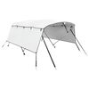 vidaXL Bimini vir&scaron;aus stogelis su sienomis, 243x(185-198)x137cm