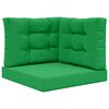 vidaXL Lauko sofa pagalvėlė Poliesteris Žalia 60 x 60 cm