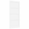 vidaXL Vidaus durys 93 x 211 cm fanera Balta