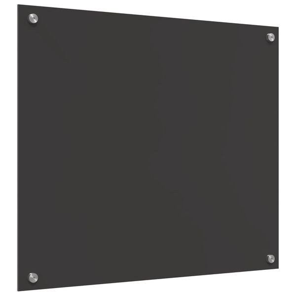 vidaXL Virtuvės užpakalinė plokštė Tamsiai pilka 70 x 60 x 0,6 cm