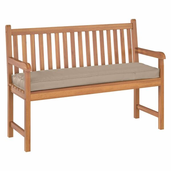 vidaXL Pagalvėlė Taupe 140 x 40 x 8 cm Oksfordo audinys