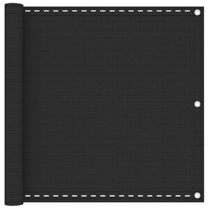 vidaXL Balkono pertvara, antracito spalvos, 90x300cm, HDPE