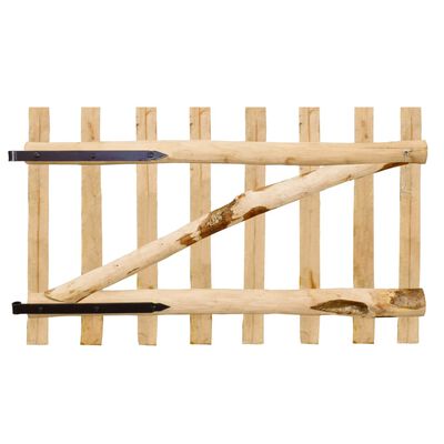 vidaXL Tvoros vartai, lazdyno mediena, 100x60cm