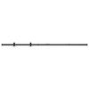 vidaXL Stumdomų spintelės durelių sistemos rinkinys, 122cm, plienas