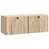 vidaXL Sieninė TV spintelė Sonoma ąžuolas 78,5 x 31 x 30 cm