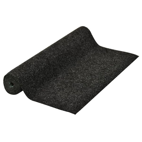 vidaXL Dirbtinė žolė su smeigtukais, antracito spalvos, 10x1,33m