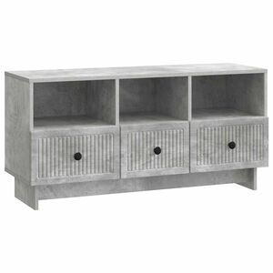 vidaXL Televizoriaus spintelė Betono pilka 102 x 34,5 x 50 cm