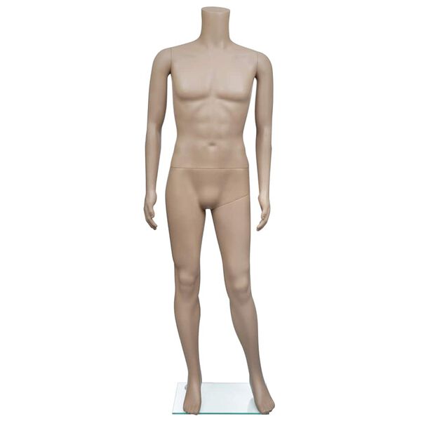 vidaXL Vyro manekenas, be galvos