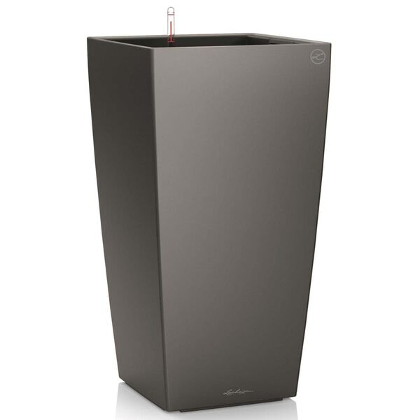 LECHUZA Vazonas Cubico 30 ALL-IN-ONE, anglies spalvos, 18184