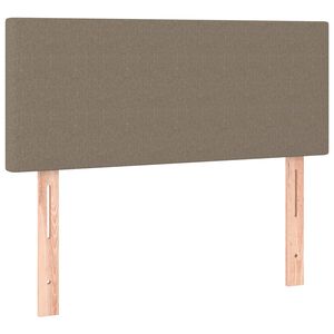 vidaXL Galvūgalis, taupe spalvos, 80x5x78/88cm, audinys
