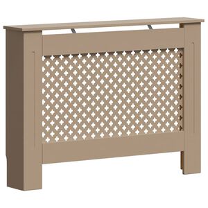 vidaXL Radiatoriaus uždangalas, 112x19x81,5cm, MDF