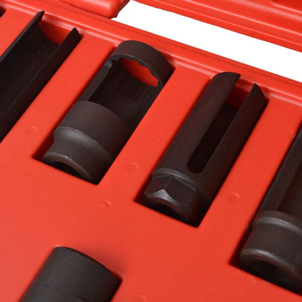 vidaXL Jutiklio ir siuntimo bloko lizdų rinkinys, 11 dalių