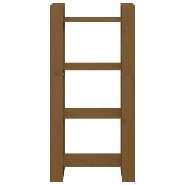 vidaXL Spintelė knygoms/kambario pertvara, ruda, 60x35x125cm, mediena