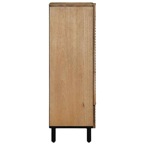 vidaXL Highboard Brown 60x33x100 cm Masyvo medžio mango