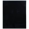 vidaXL Langų plėvelė, juoda, 45x1000cm, PVC, statinė, matinė