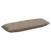 vidaXL Apsaugos Pagalvė Taupe 140 x 50 cm Mikropluo&scaron;to audinys