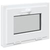 vidaXL Bendras lango vidinis atspalvis baltas RISOR 50 x 40 cm