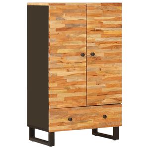 vidaXL Saugyklos Auk&scaron;tas Stalas Ruda 60 x 33 x 100 cm