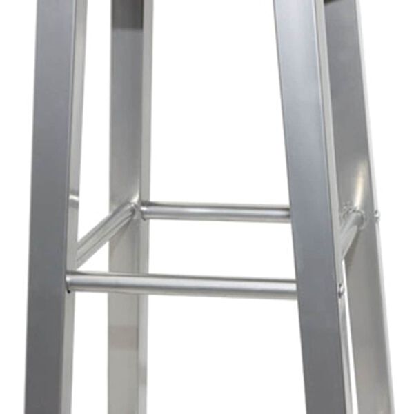 vidaXL Baro taburetės, 4 vnt., sidabrinė ir ruda, MDF