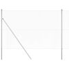 vidaXL Tvorelės stulpas Sidabro 25 x 1,5 m (13 mm tinklas) Plienas