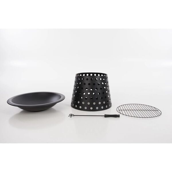 RedFire Laužavietė Fremont, juodos spalvos, plienas