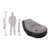 Intex Pripučiama kėdė su pufu Ultra Lounge Relax, 68564NP