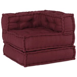 vidaXL Modulinė sofa, ka&scaron;toninės spalvos, 70x70x54 cm, audinys