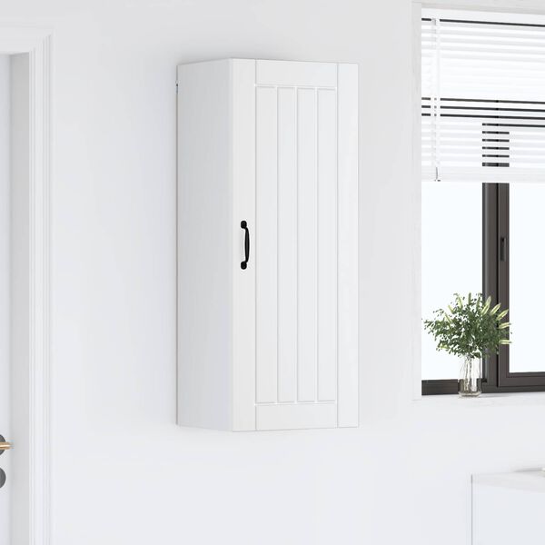 vidaXL Virtuvės spintelė Lucca Balta 40 x 31 x 100 cm Apdirbta mediena