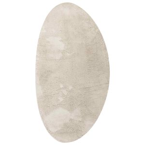 vidaXL Zoninės kiliminės dangos HUARTE Smėlio 100 x 200 cm Poliesteris