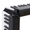vidaXL 88 raktai fortepijoninė elektrinė klaviatūra su muzikiniu stovu