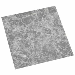 vidaXL Savesiūnančių Grindų Plok&scaron;tės Pilka ir balta 30,5 x 30,5 cm