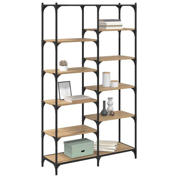 vidaXL Knygų lentyna artisano ąžuolo 100 x 32 x 170 cm