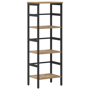 vidaXL Knygų lentyna 3 lygių 40 x 29,5 x 115 cm Apdirbta mediena