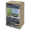 INTEX Spa dangtis Tamsiai pilka 180 x 180 cm PVC ir PU