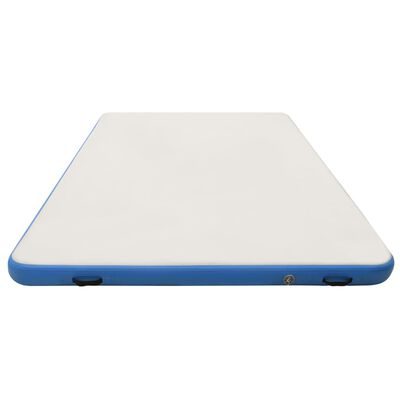 vidaXL Pripučiama platforma, mėlynos ir baltos spalvos, 300x200x15cm