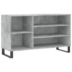 vidaXL Spintelė batams, betono pilka, 102x36x60cm, apdirbta mediena