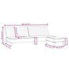 vidaXL Dvivietė sofa-lova su pakoja, rožinės spalvos, aksomas