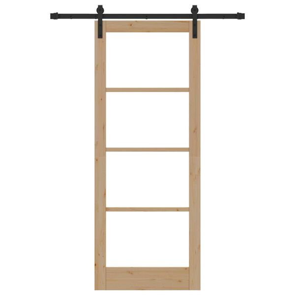 vidaXL Slankios durys ORKDAL Natūrali 83 x 211 cm