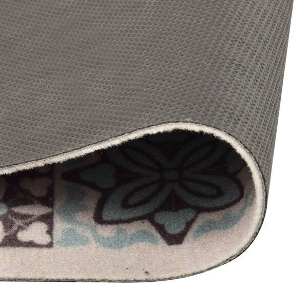 vidaXL Virtuvės kilimas, spalvotas, 45x150cm, plaunamas, mozaikinis