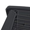 vidaXL Sodo stalas, antracito sp., 101x68x72cm, plastikas