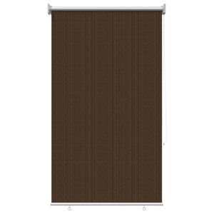 vidaXL Lauko roletai 90% UV blokavimui Ruda 80 x 230 cm HDPE
