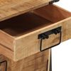 vidaXL Naktinė spintelė, 40x30x42cm, mango medienos masyvas