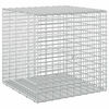 vidaXL Gabionas su 3,5 mm viela ir 5x2,5 cm tinkleliu 50x50x50 cm