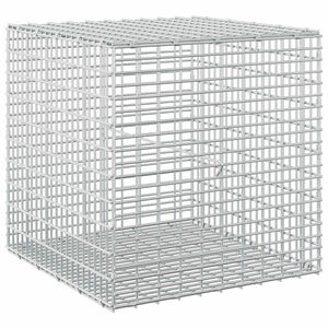 vidaXL Gabionas su 3,5 mm viela ir 5x2,5 cm tinkleliu 50x50x50 cm