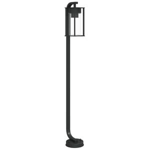 vidaXL Lauko &scaron;viestuvas, juodos spalvos, 100cm, nerūdijantis plienas